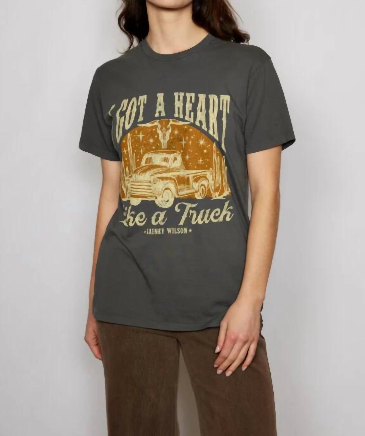 People Of Leisure - Lainey Wilson Heart Like A Truck Tee