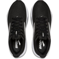 BROOKS Men's Ghost 17 Running Shoes in black grey white - men's shoe - view 5