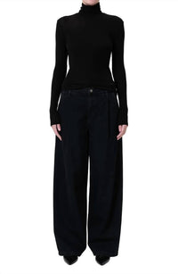 Agolde - Ellis Pleated Wide Leg Trouser Jeans