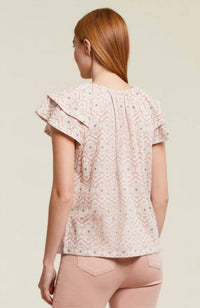Tribal - Frilled Peasant Blouse