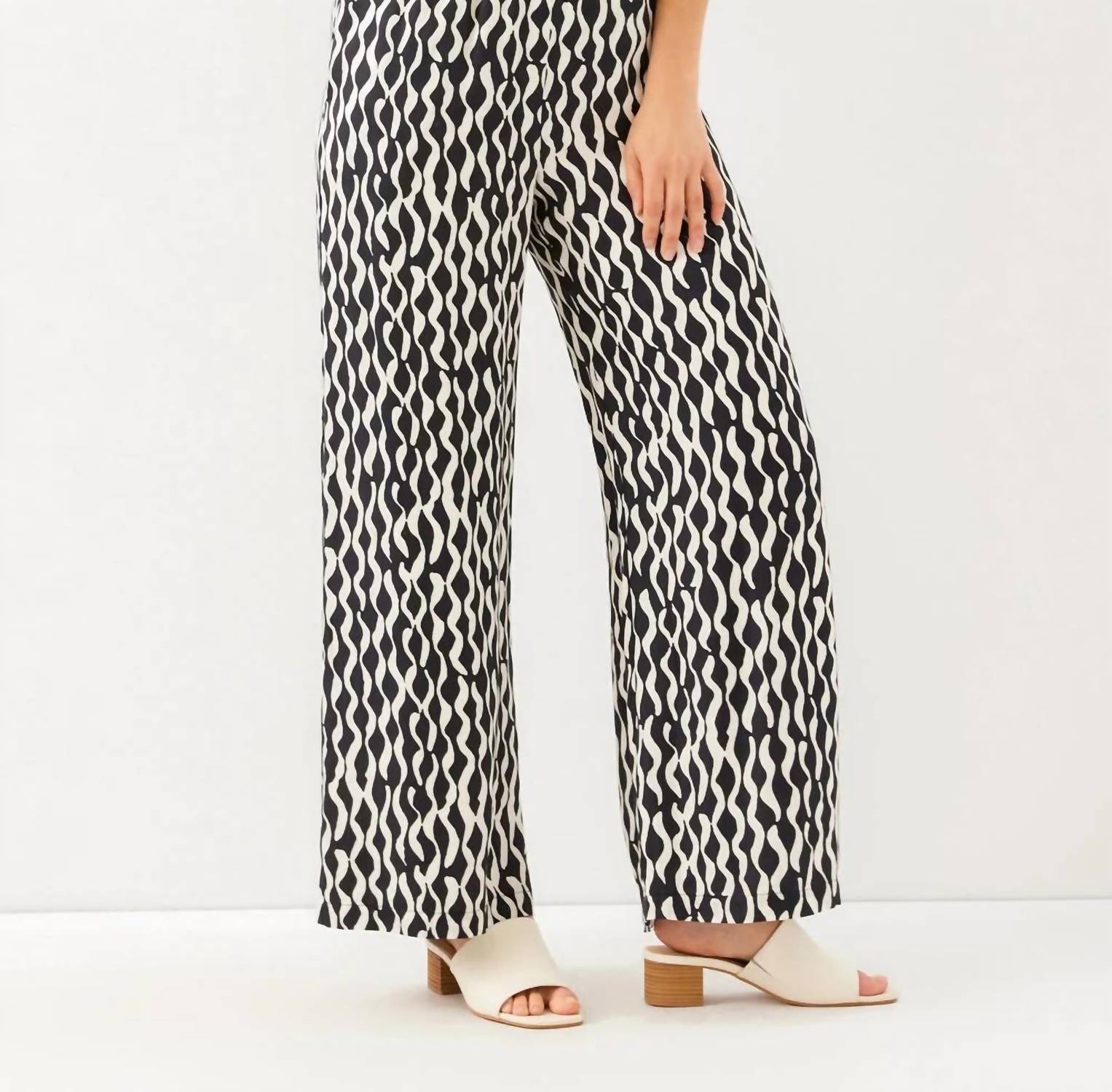 Karen Kane - Satin Wide-Leg Pants