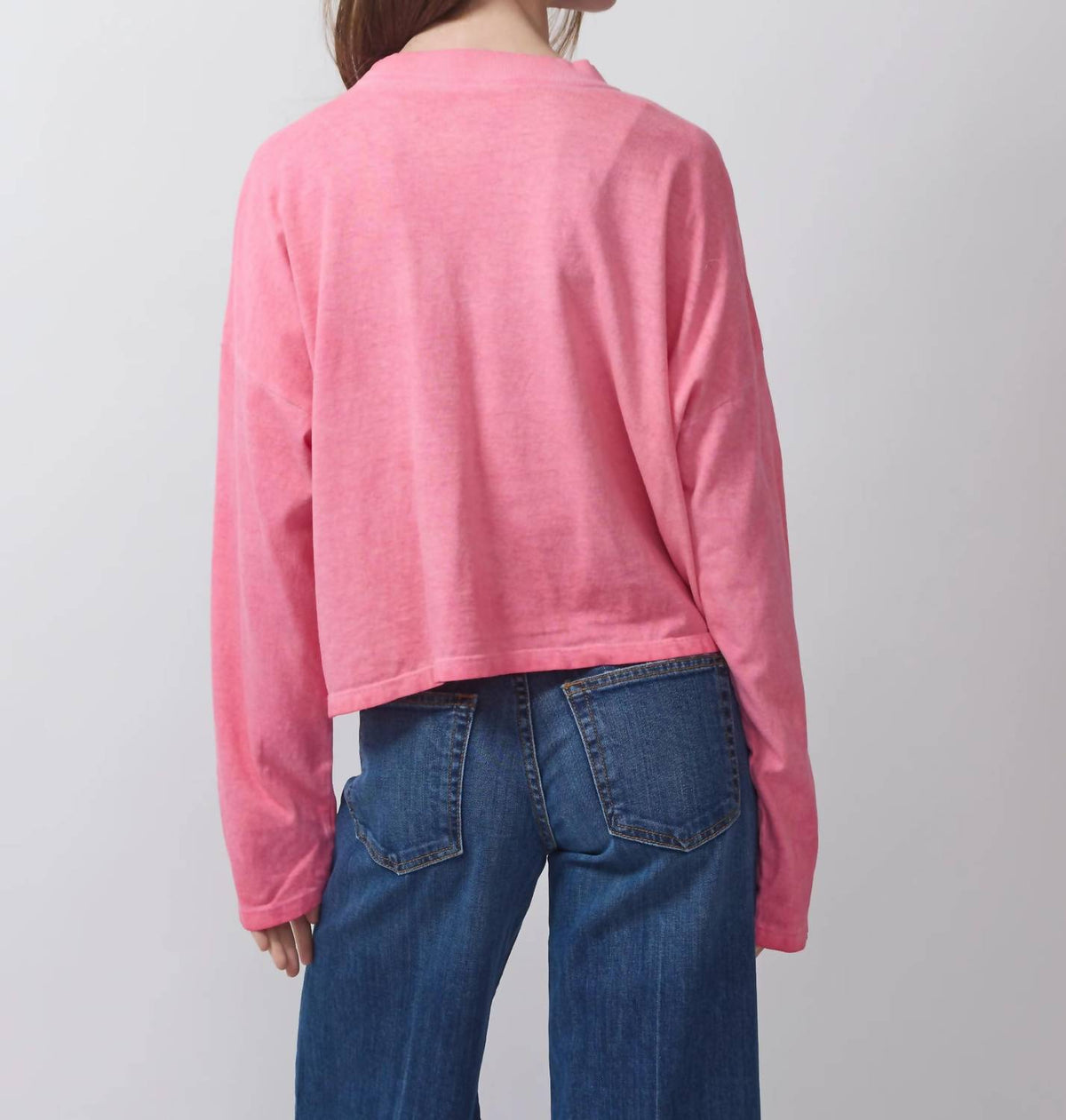 Askk Ny - Cropped Long Sleeve Top