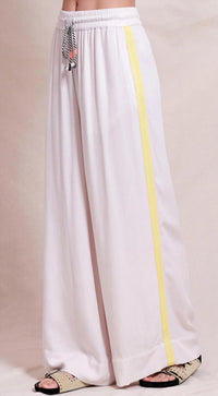 Sundry - Striped Cord Wide Leg Pant