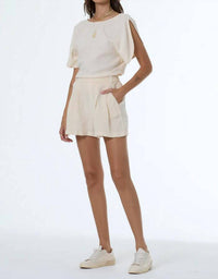 Young Fabulous & Broke - Flutter Short Sleeve Top