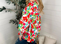 Jess Lea - Looking Fine Long Sleeve Button Up Top