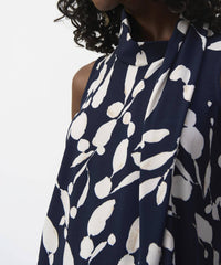 Joseph Ribkoff - Chic Abstract Sleeveless Top