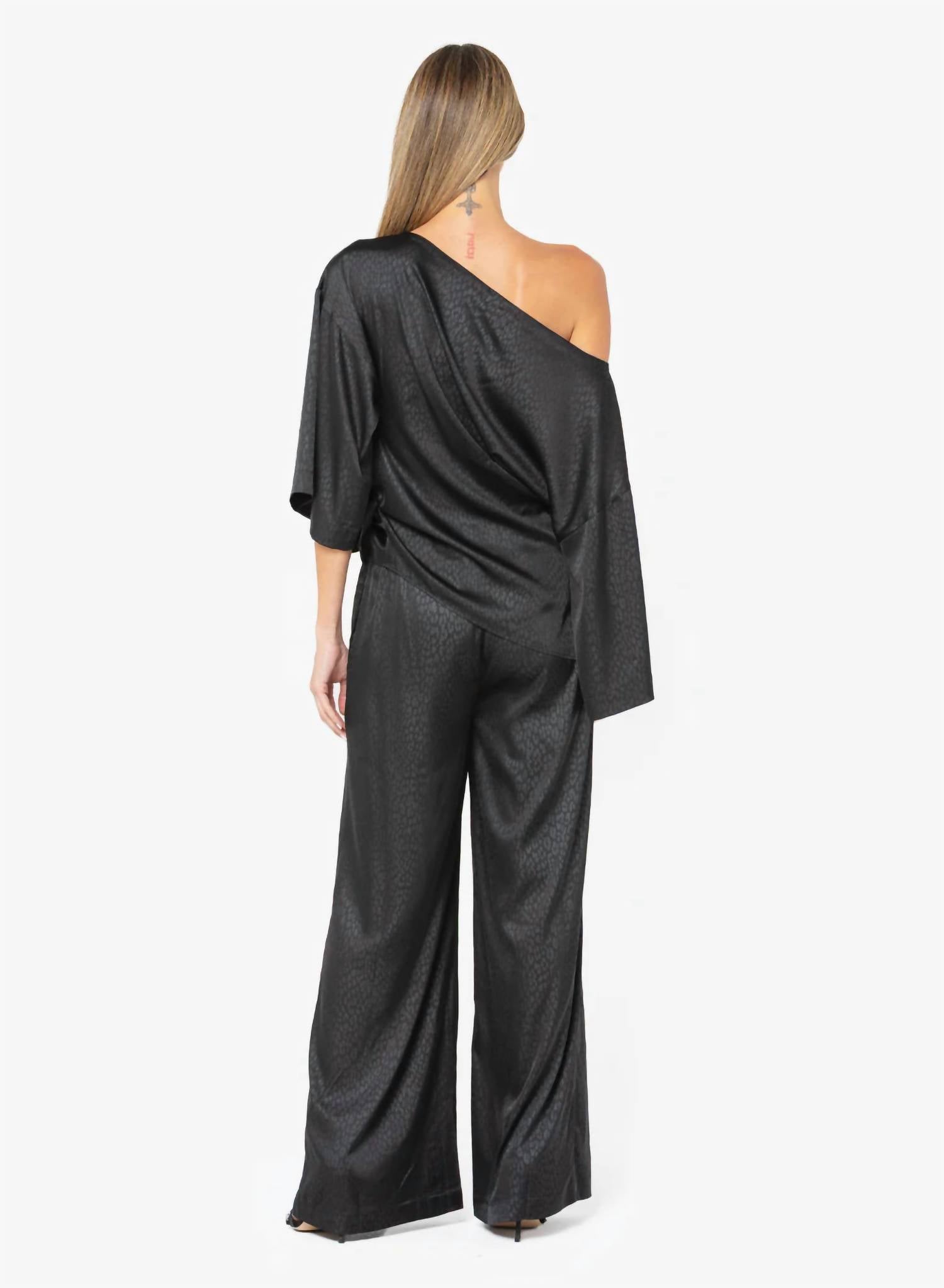 JBQ Claude Pants in black - women's pants - detail view