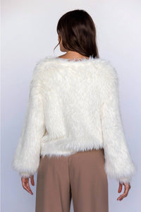 Storia - Beatrix Faux Fur Cardigan