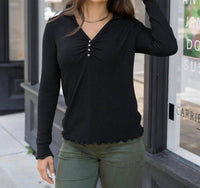 Grace And Lace - Macy Day Ribbed Top