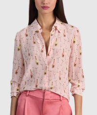 Alice + Olivia - Willa Silk Blouse