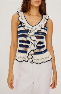 Rails - Luci Top With Ruffle