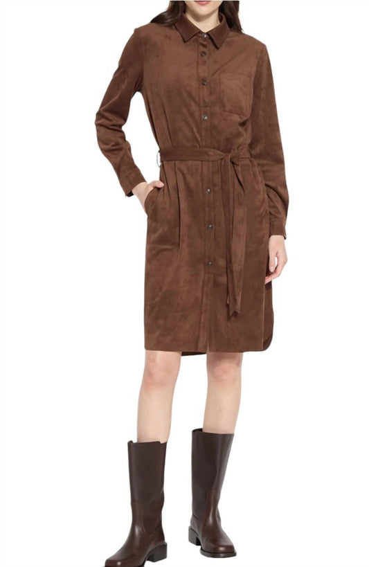 Lysse - Vegan Suede Schiffer Dress