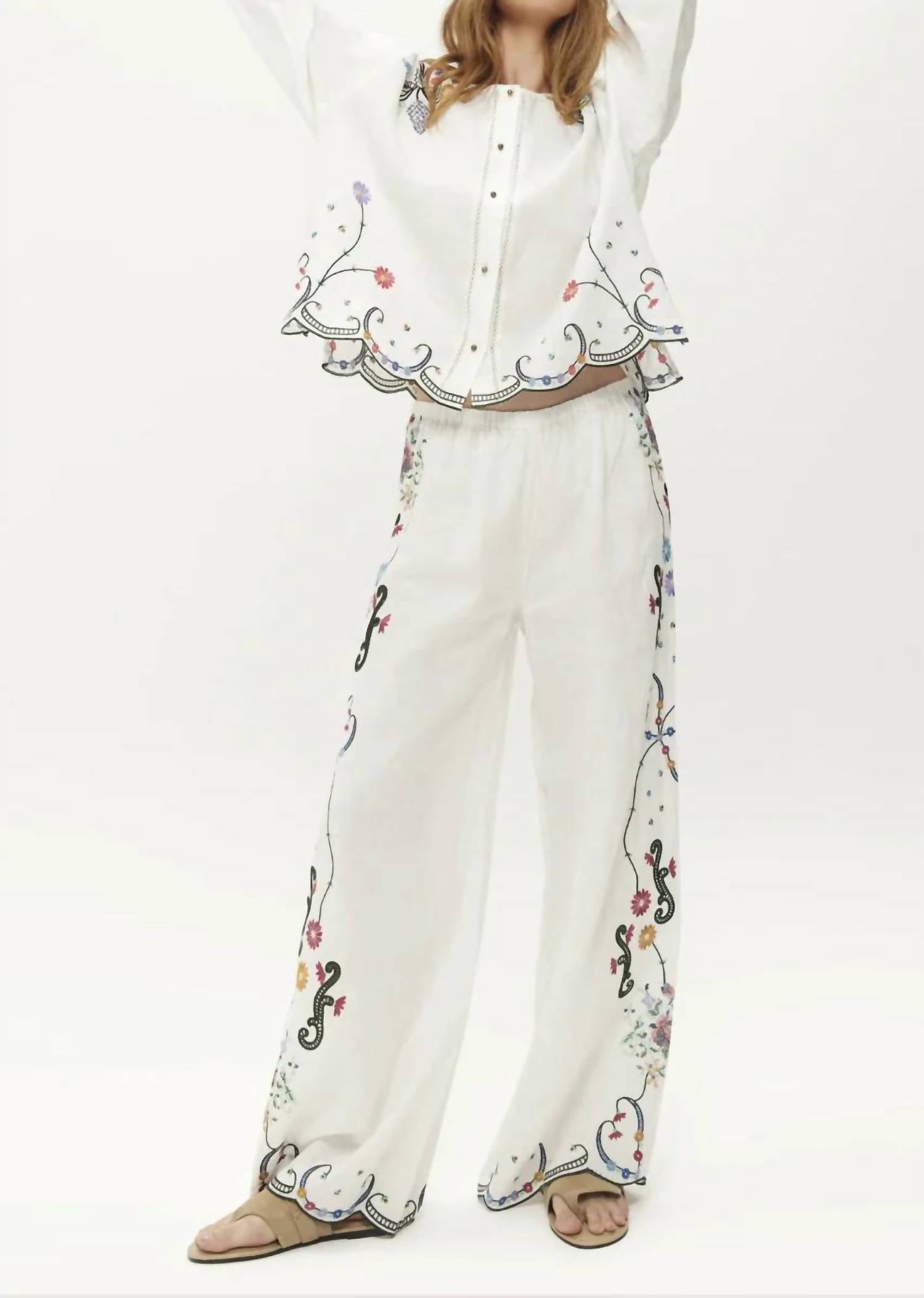 Me369 - Alex Wide Leg Pants