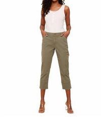 Charlie B - Pull-on Cropped Capri Pants