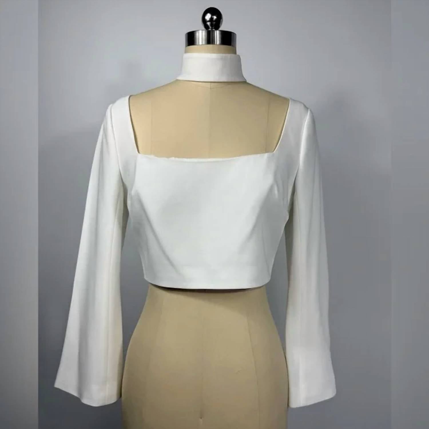 Cinq A Sept - Amara Choker Crop Top