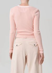 Citizens Of Humanity - Drea Waffle Henley Top