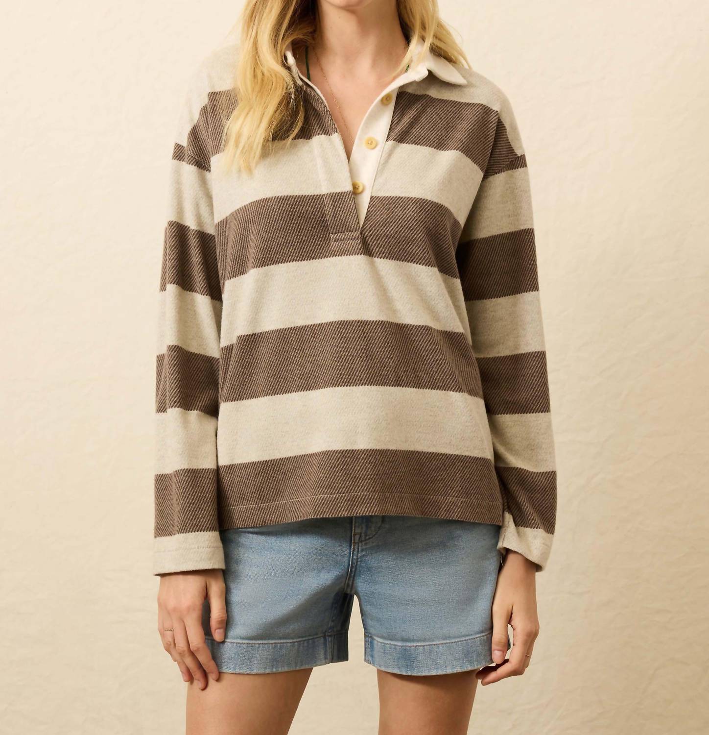 Faherty - Legend Sweater Rugby Popover
