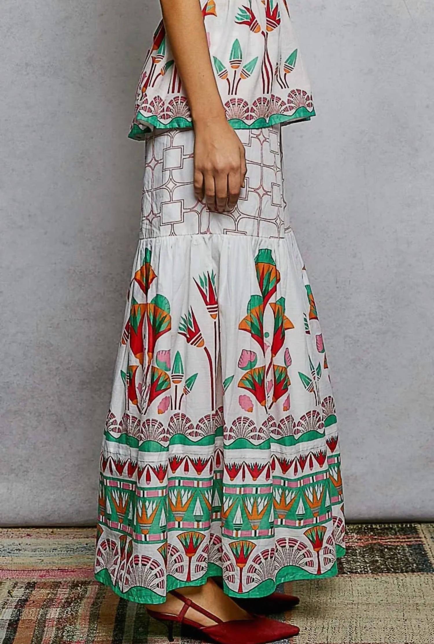 Pol - Printed Flowy Pants