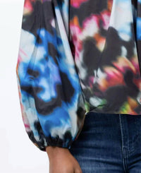 Ulla Johnson Ardith Blouse in aura - women's blouse - detail view