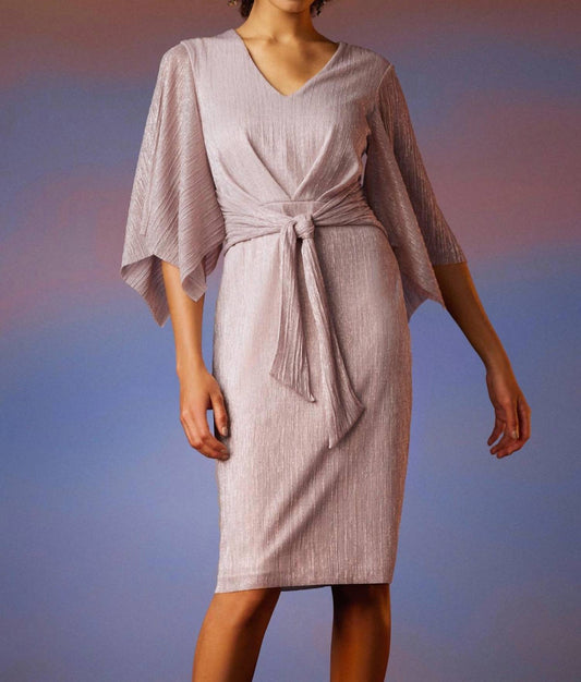 Joseph Ribkoff - Front Tie Midi Dress