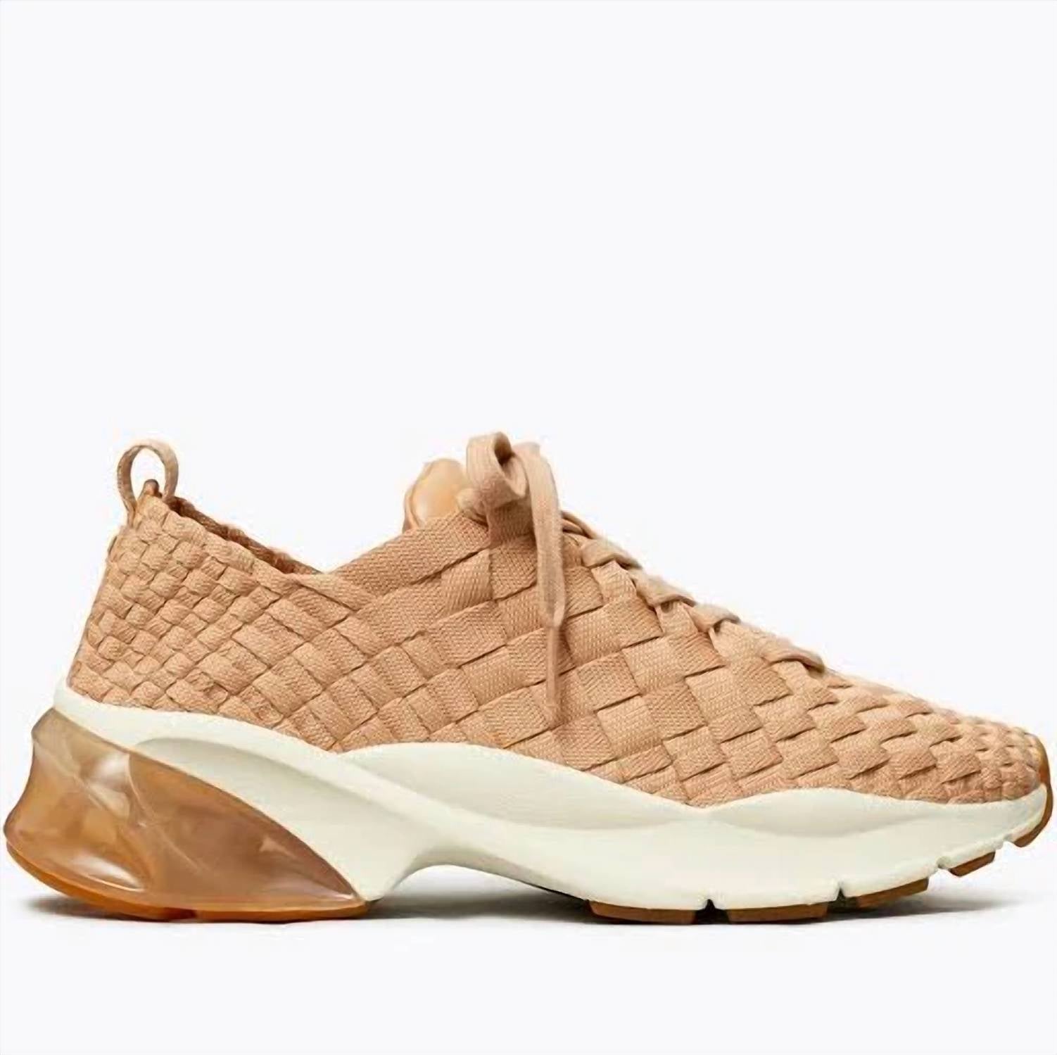 Tory Burch - Women's Good Luck Woven Trainer Sneaker
