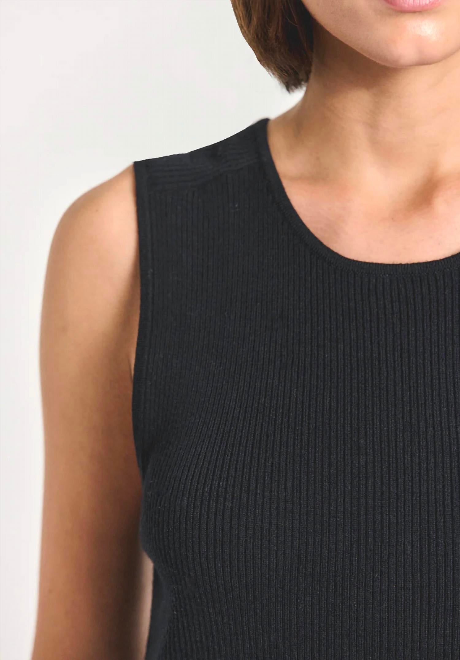Derek Lam 10 Crosby - Ariana Muscle Ribbed Sweater Tank