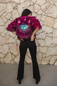 Jennafer Grace - Planet Queen Faux Fur Jacket