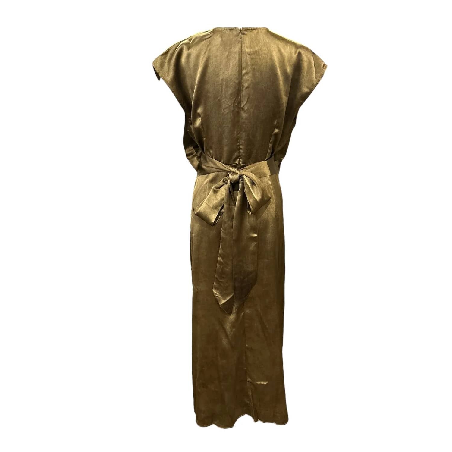 By Together - Women's Maelle Wrap Waist Maxi Dress