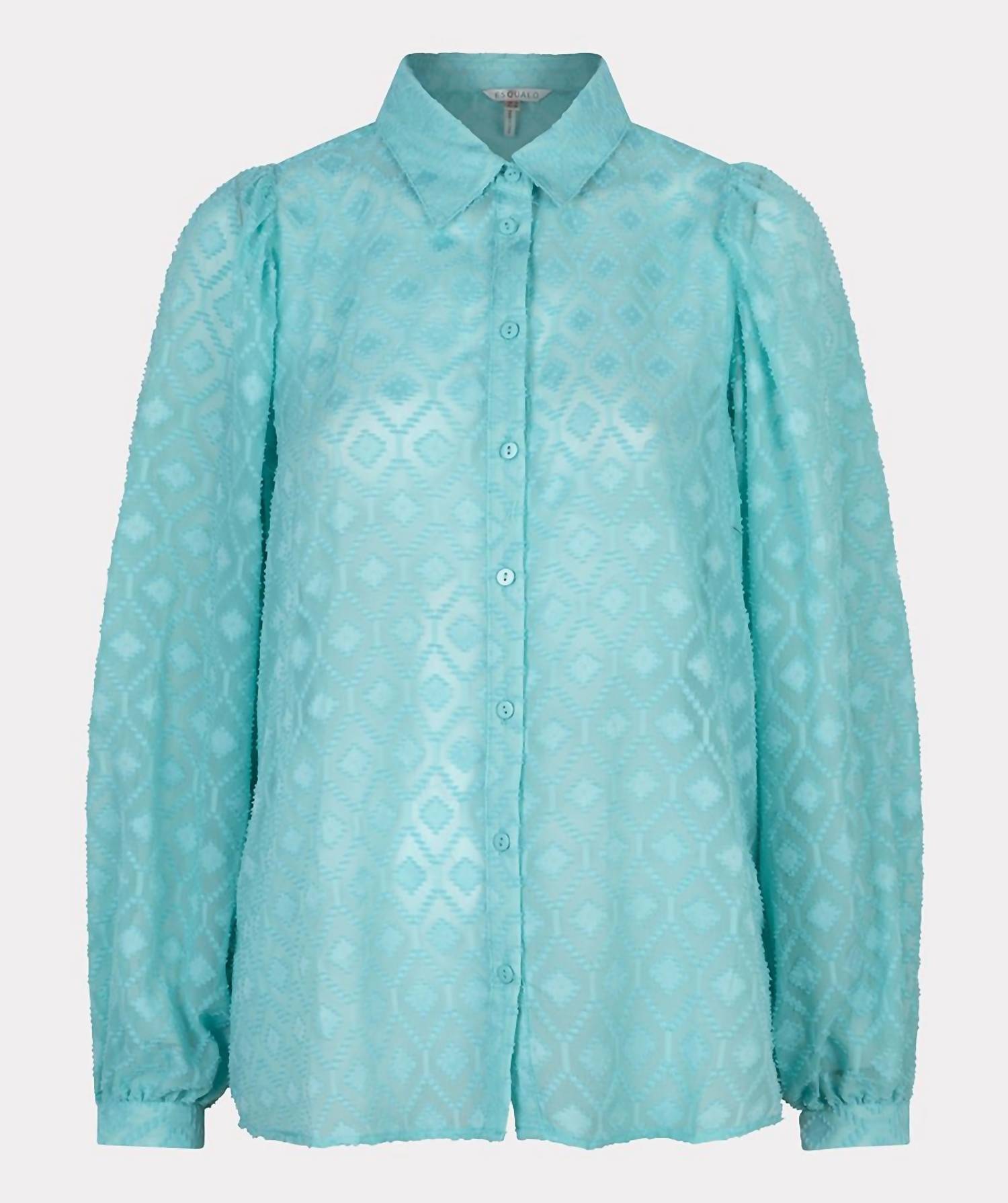 Esqualo - Fancy Plumetis Blouse