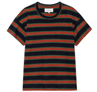 The Great. - The Boxy Crewneck Short Sleeve Shirt