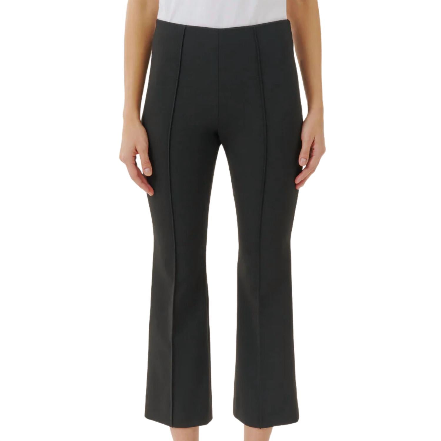 ATM Women's Ponte Kick Flare Pant in black - women's pants