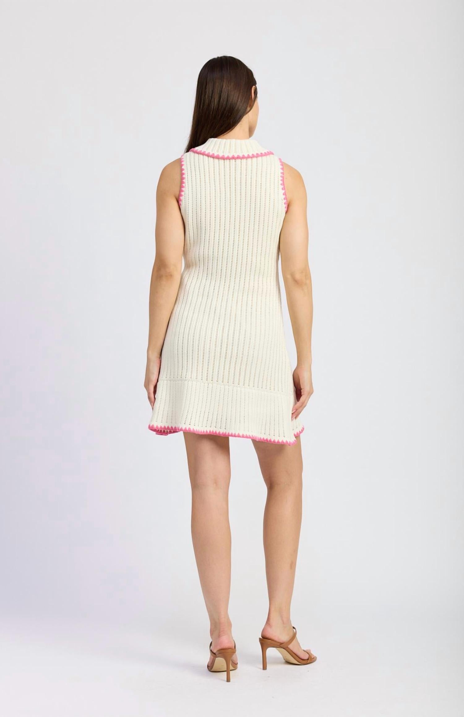 En Saison - Rebecca Stitch Mini Dress