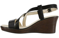 Sas - Women's Delight Cross Strap Wedge Sandal - Wide