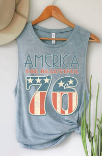 Hrt & Luv - Women's America 76 Graphic Tank Top
