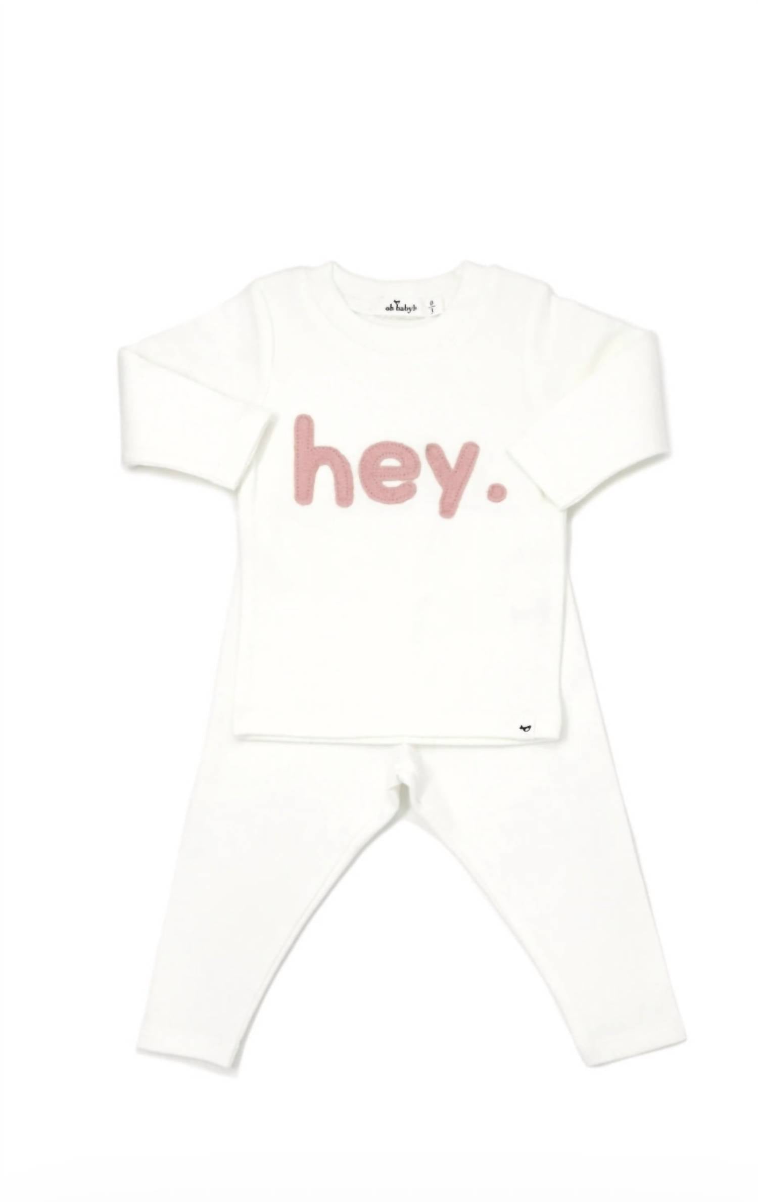 Oh Baby! - Girl's Hey Blush Terry Set