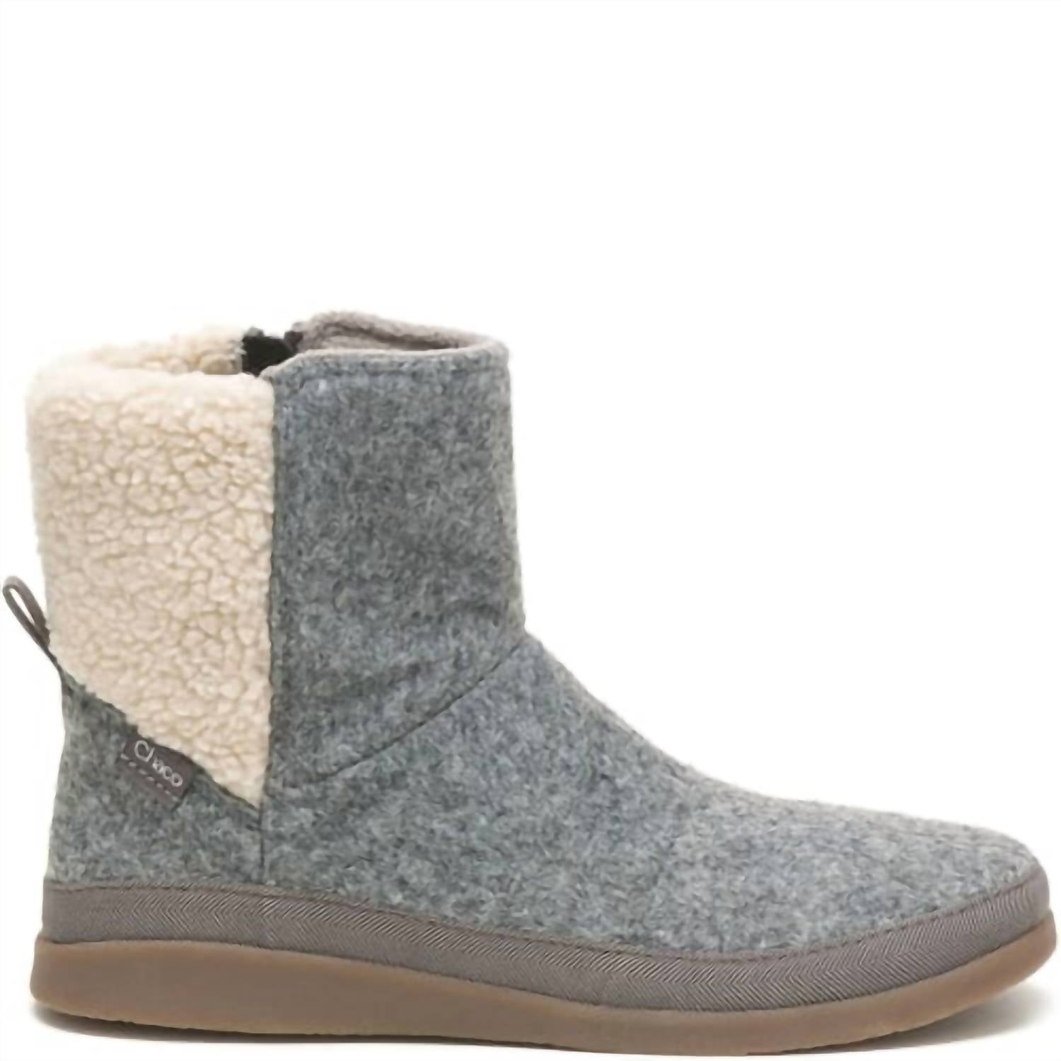 Chaco Women's Revel Tall Casual Boots in gray - women's shoe - alternate view