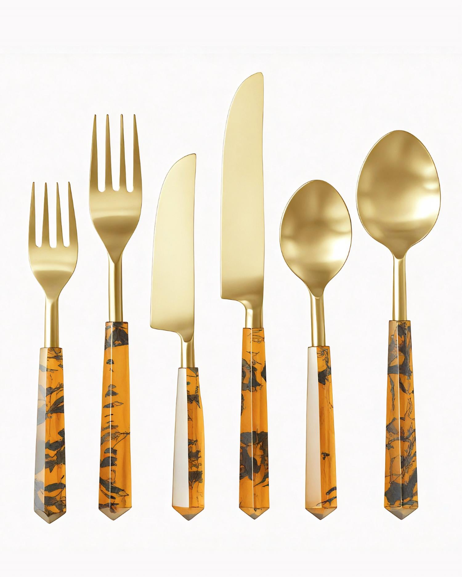 Borrowed Blu - Prism Flatware 6-piece Set