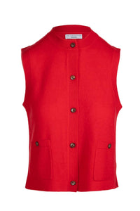 Naadam - Utility Sleeveless Cardigan