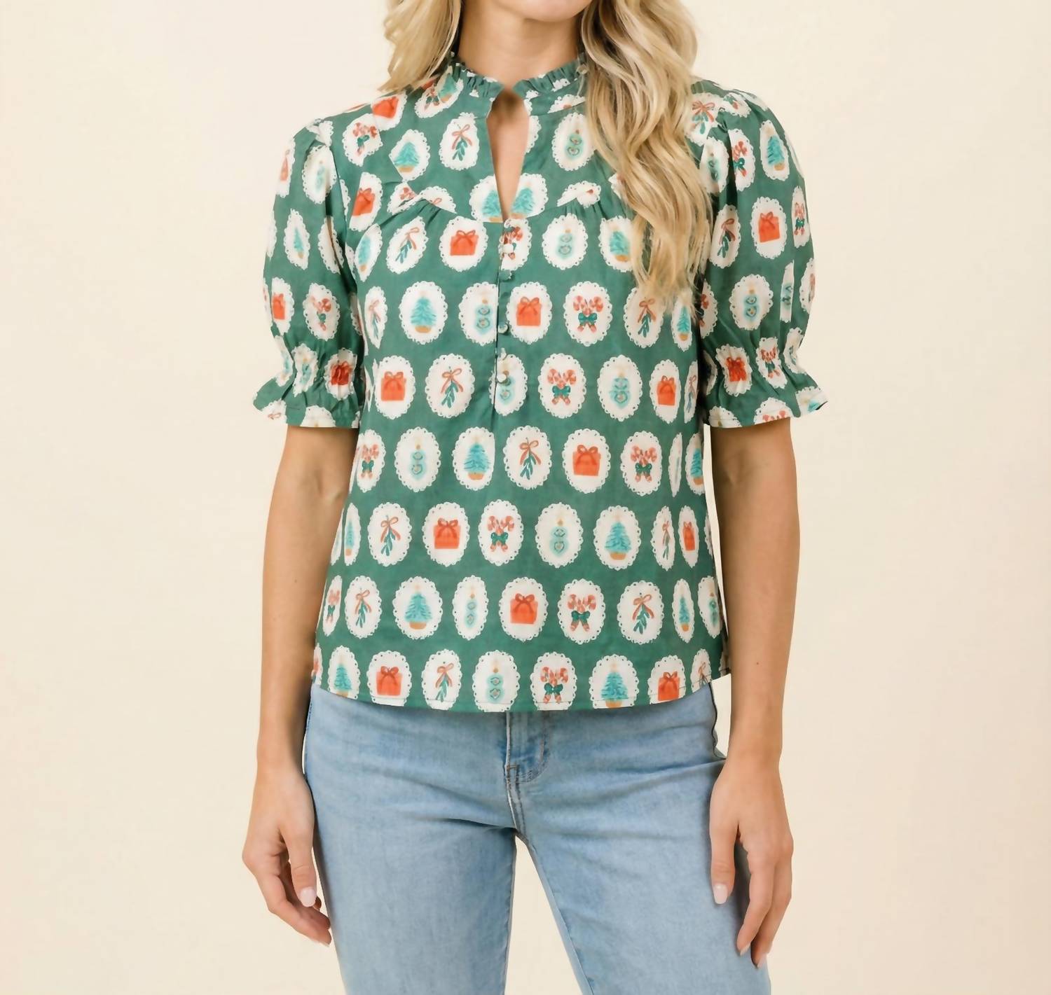 Layerz Clothing - Lauren Short Sleeve Top