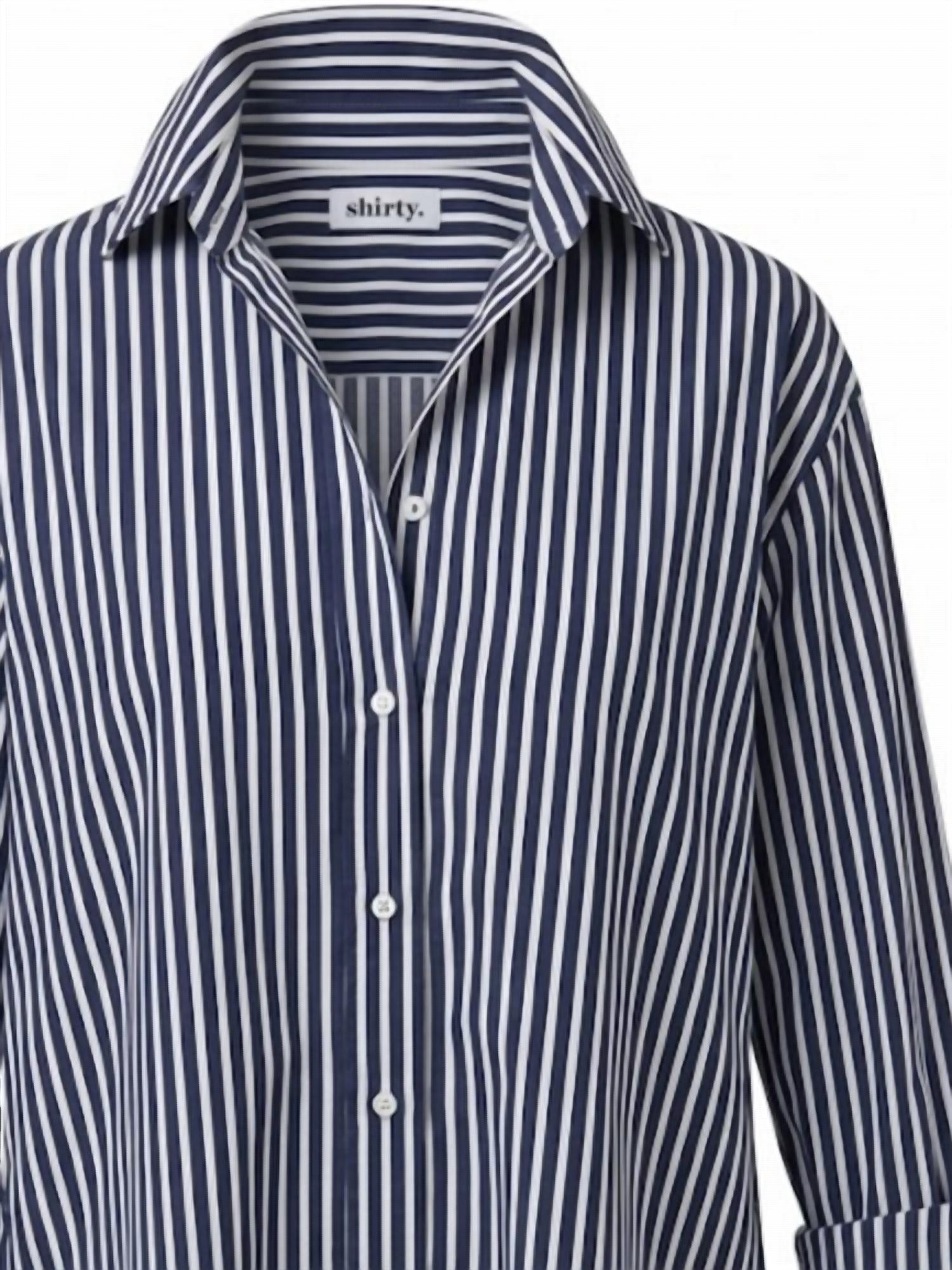 Shirty - Women's Terry Stripe Classic Shirt