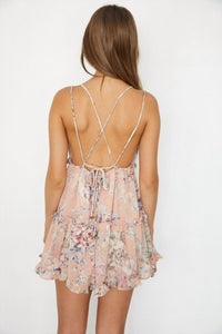 Saints + Secrets - Flirty Bush Mini Dress