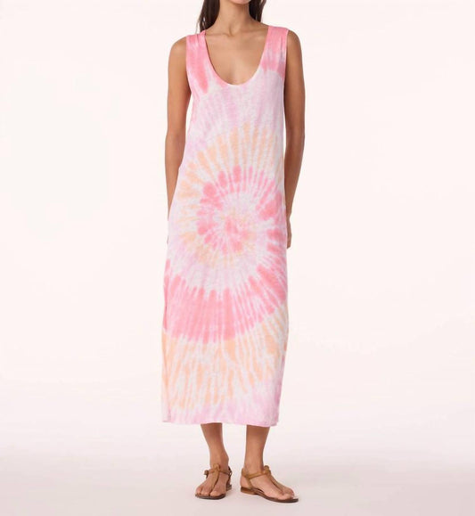 Kujten - Women's Ramo Sunny Tie Dye Maxi Dress