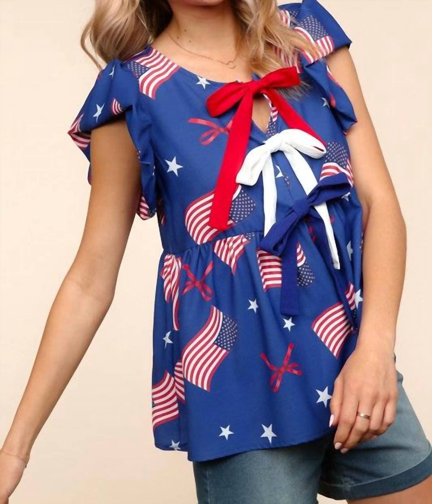 Haptics - Fit For Freedom Scoopneck Top