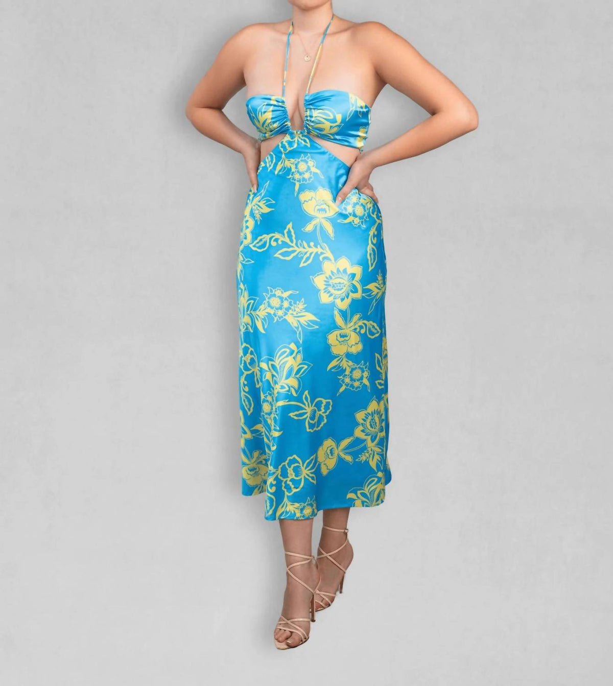 Runaway The Label - Orchid midi dress