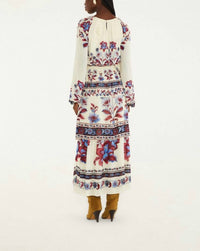 Farm Rio - Malu Winter Long Sleeve Maxi Dress
