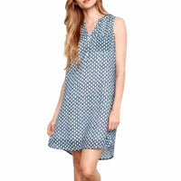 Charlie B - Women's Henley Sleeveless Dress