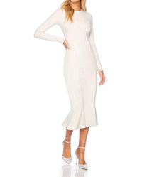 Susana Monaco - Crew Trumpet Midi Dress