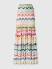 Missoni - Ruffles And Lace Motif Long Skirt