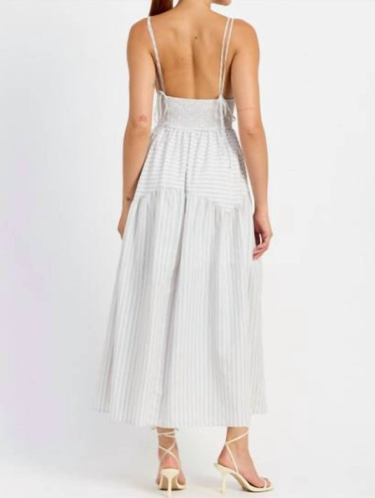 En Saison - Haisley Stripe Maxi Dress