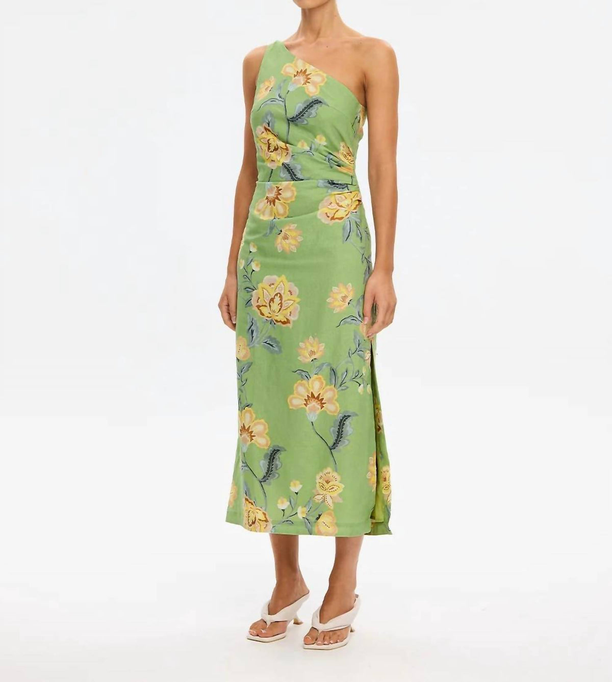 Kivari - Eve One Shoulder Midi Dress